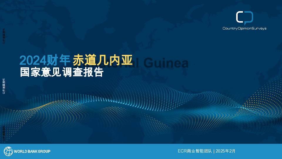 2024财年赤道几内亚国家意见调查报告(英)