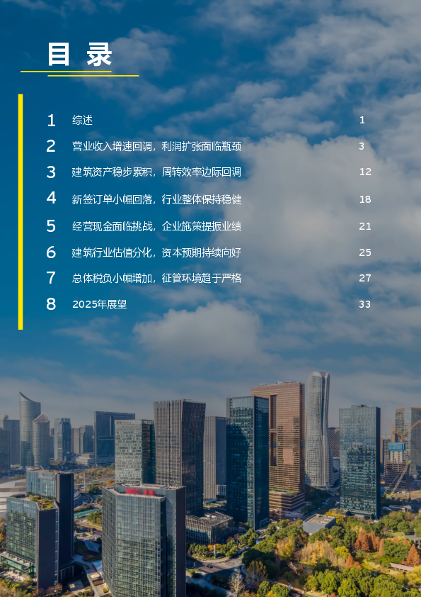 中国上市建筑公司2024年回望及未来展望