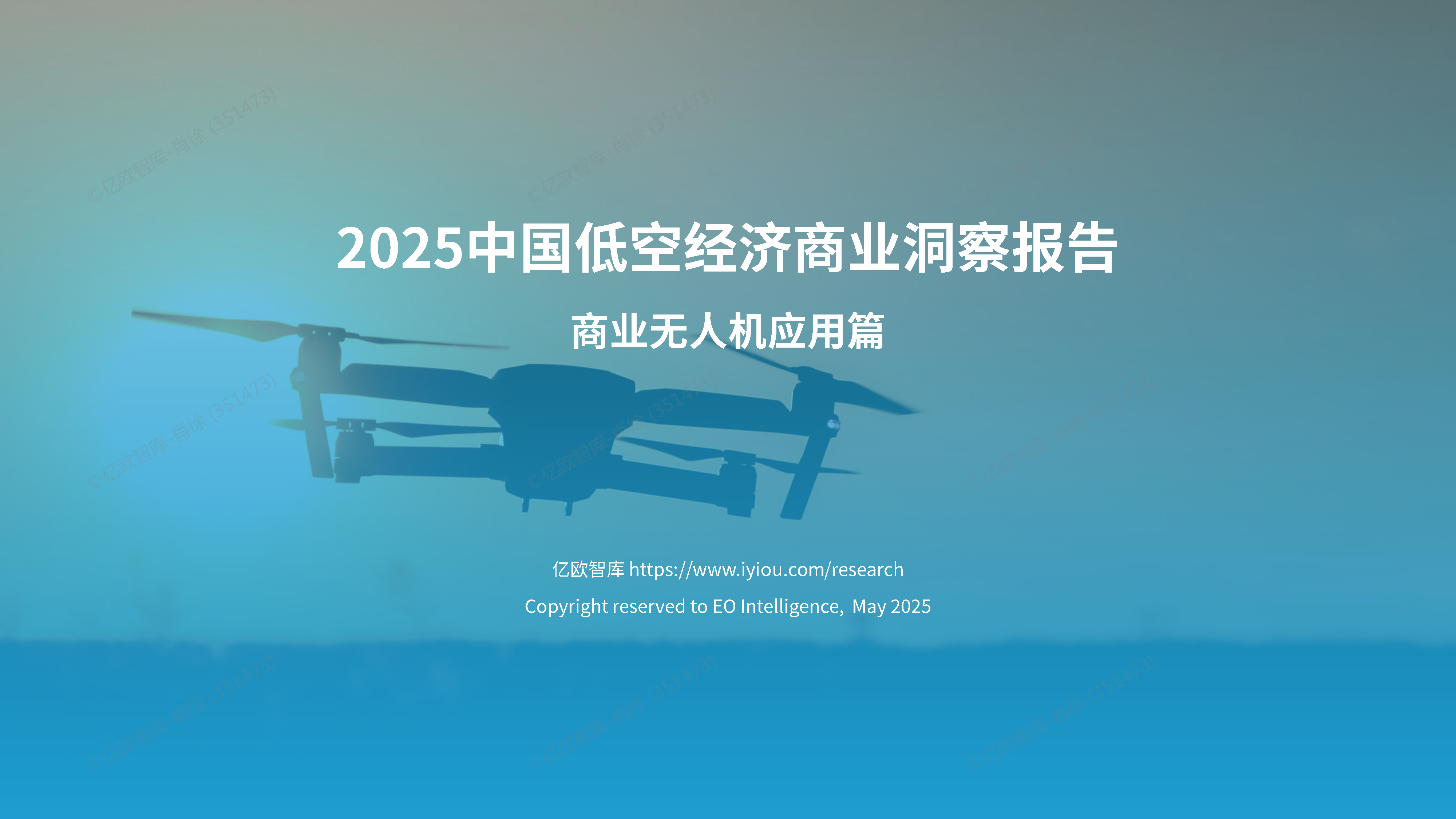 2025中国低空经济商业洞察报告（商业无人机应用篇）