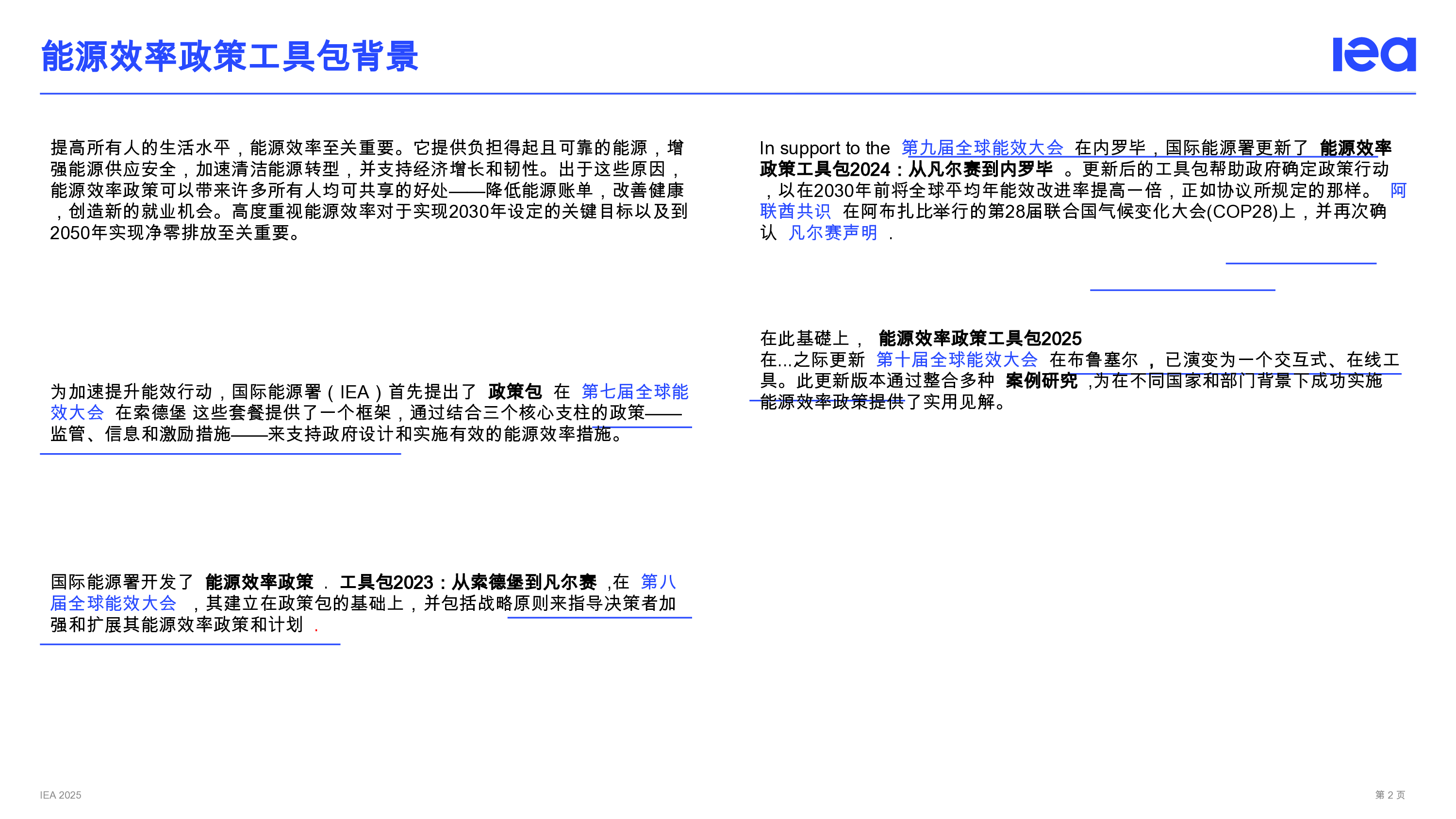 2025年能效政策工具包