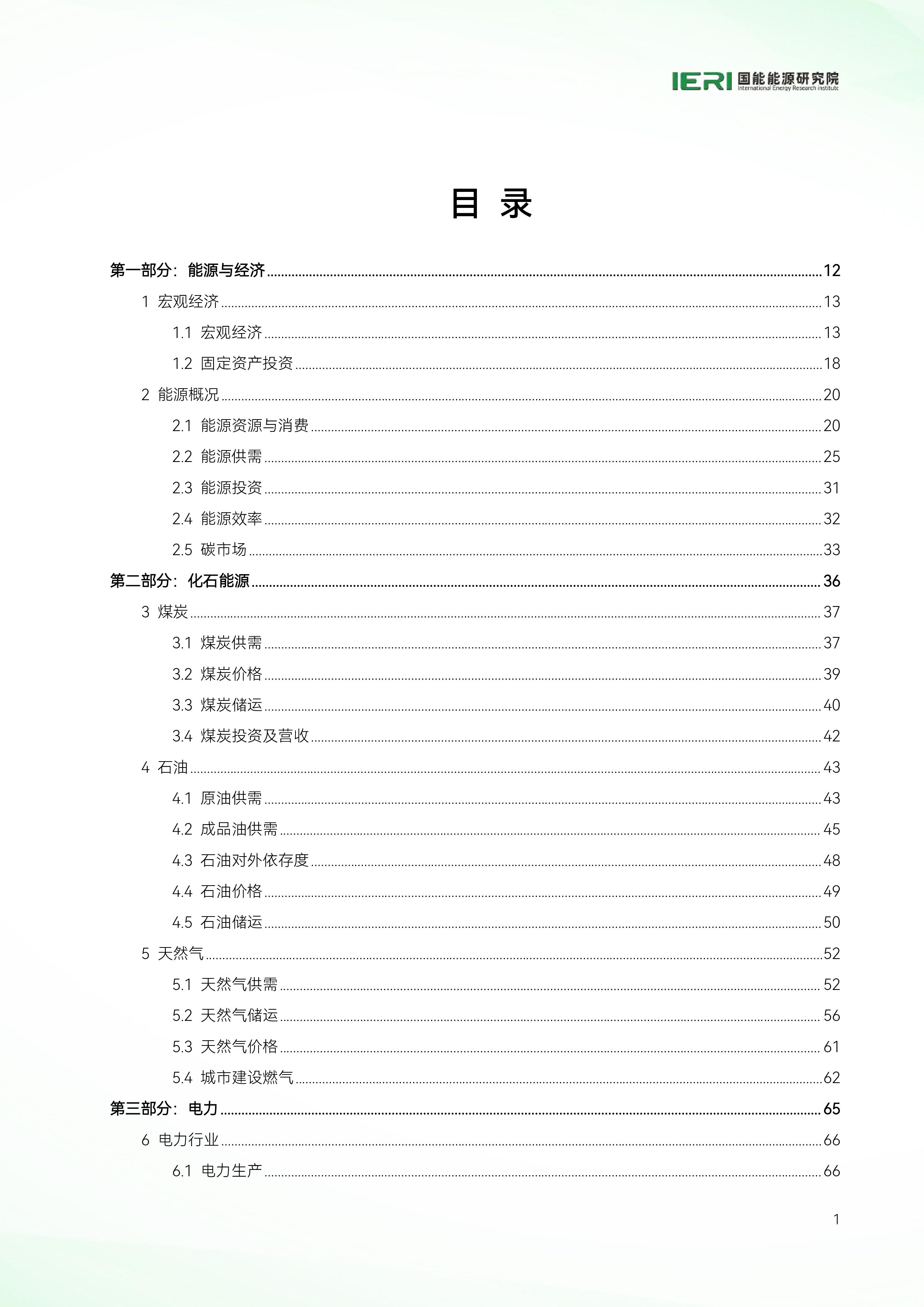 中国能源数据报告（2025）