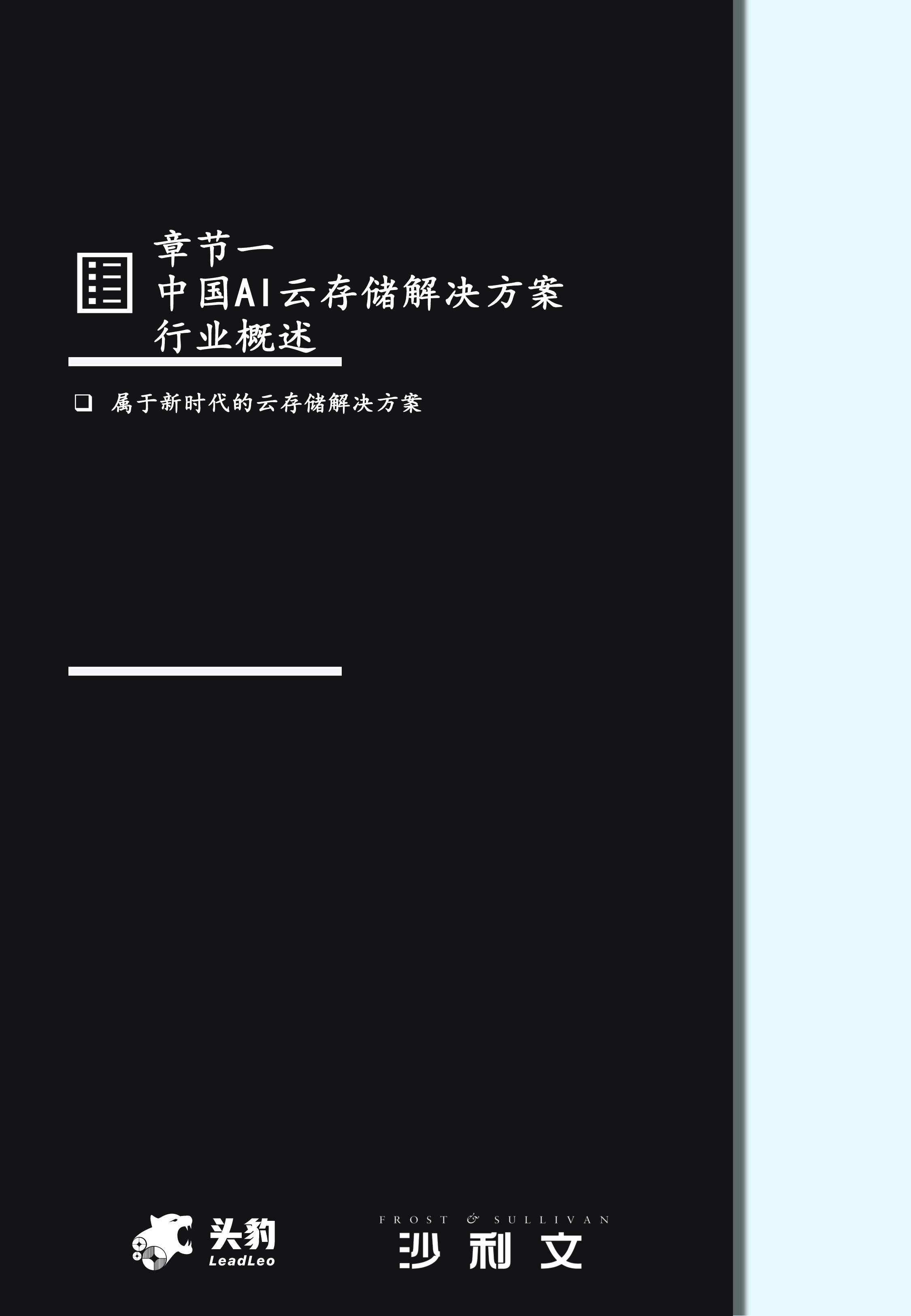 2025年中国AI云存储解决方案市场报告