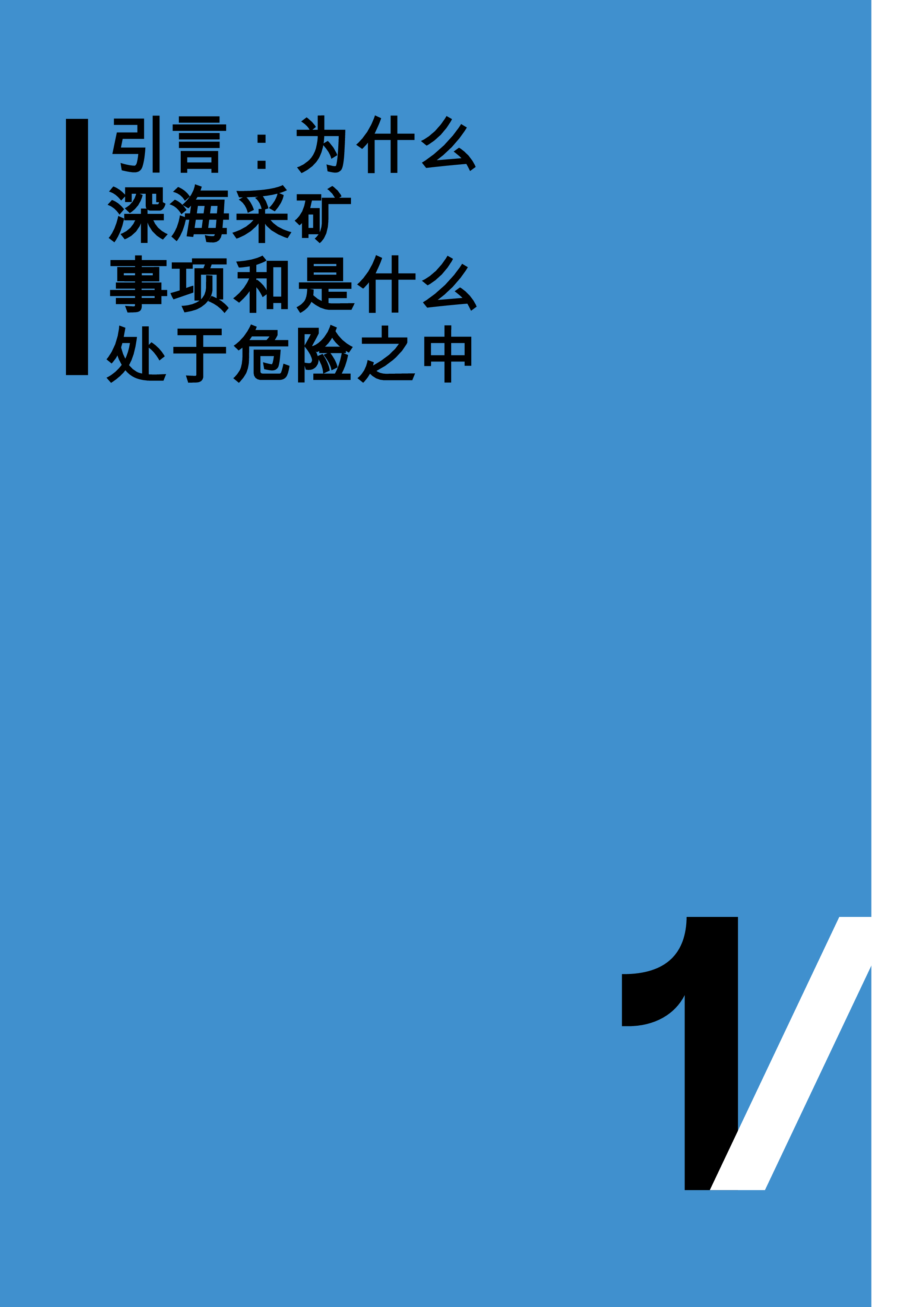 深海采矿：一种有前景的关键矿物解决方案