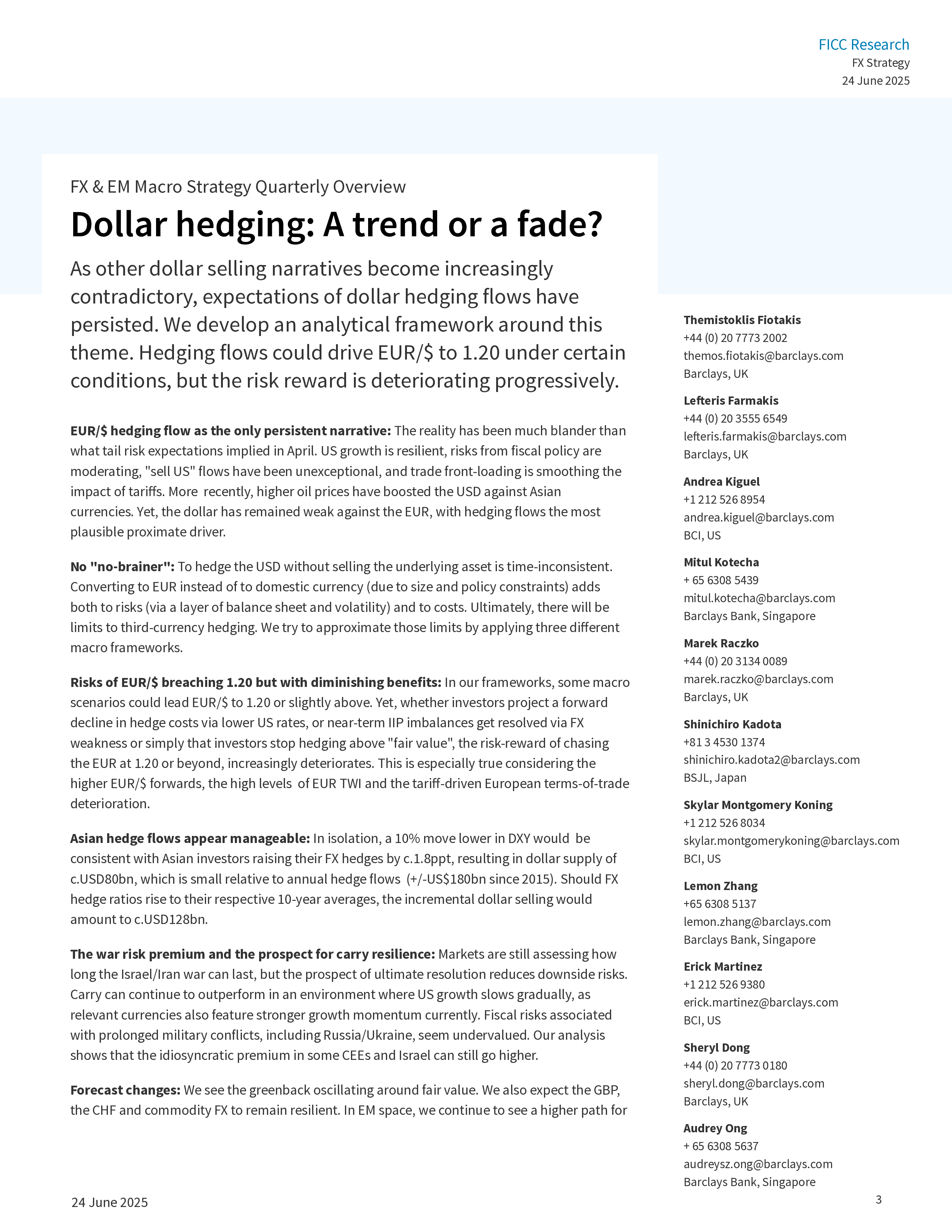 英文FX_EM_Macro_战略_季度_展望_美元_对冲_A_trend_o_fade_