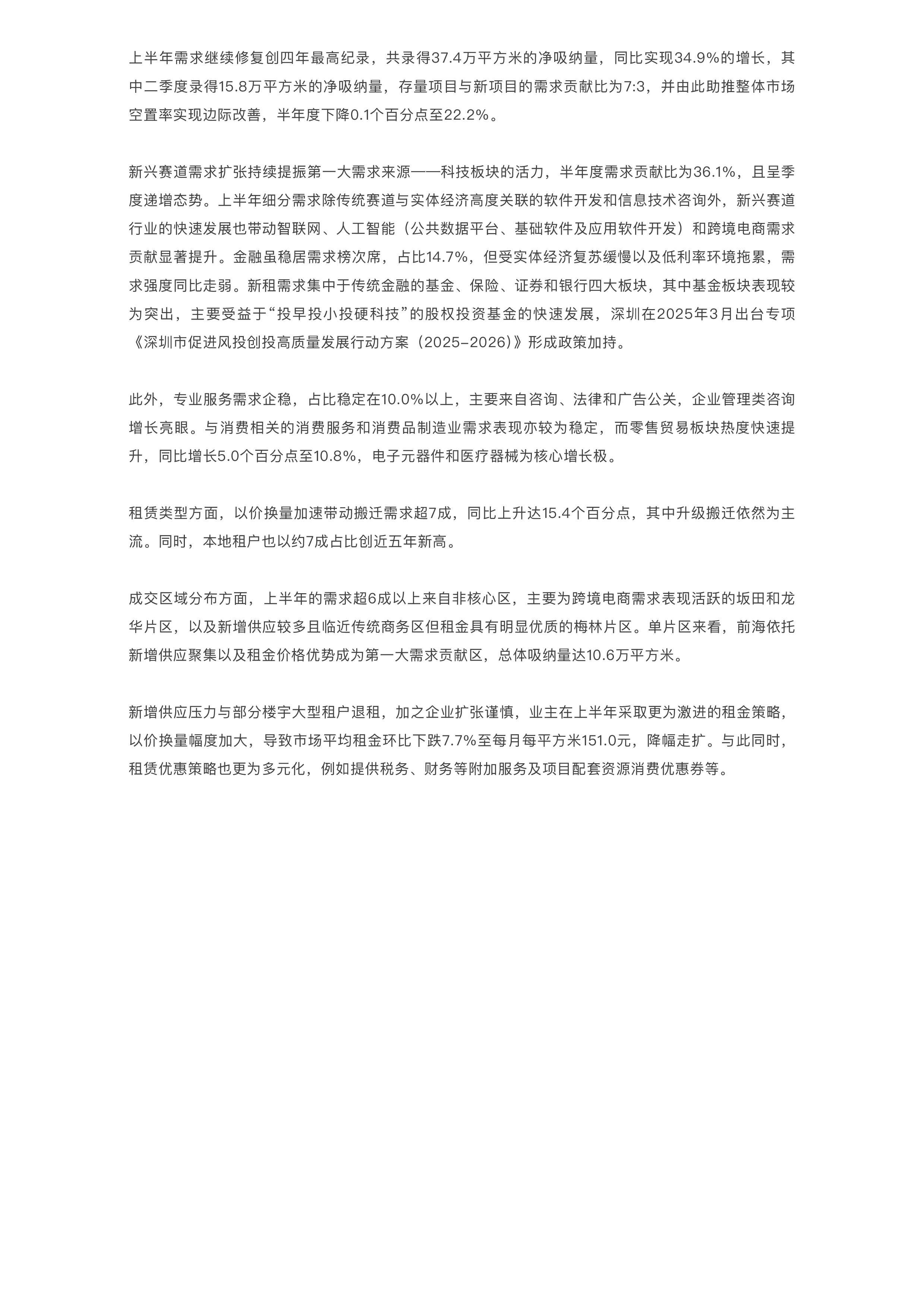2025年上半年深圳房地产市场回顾
