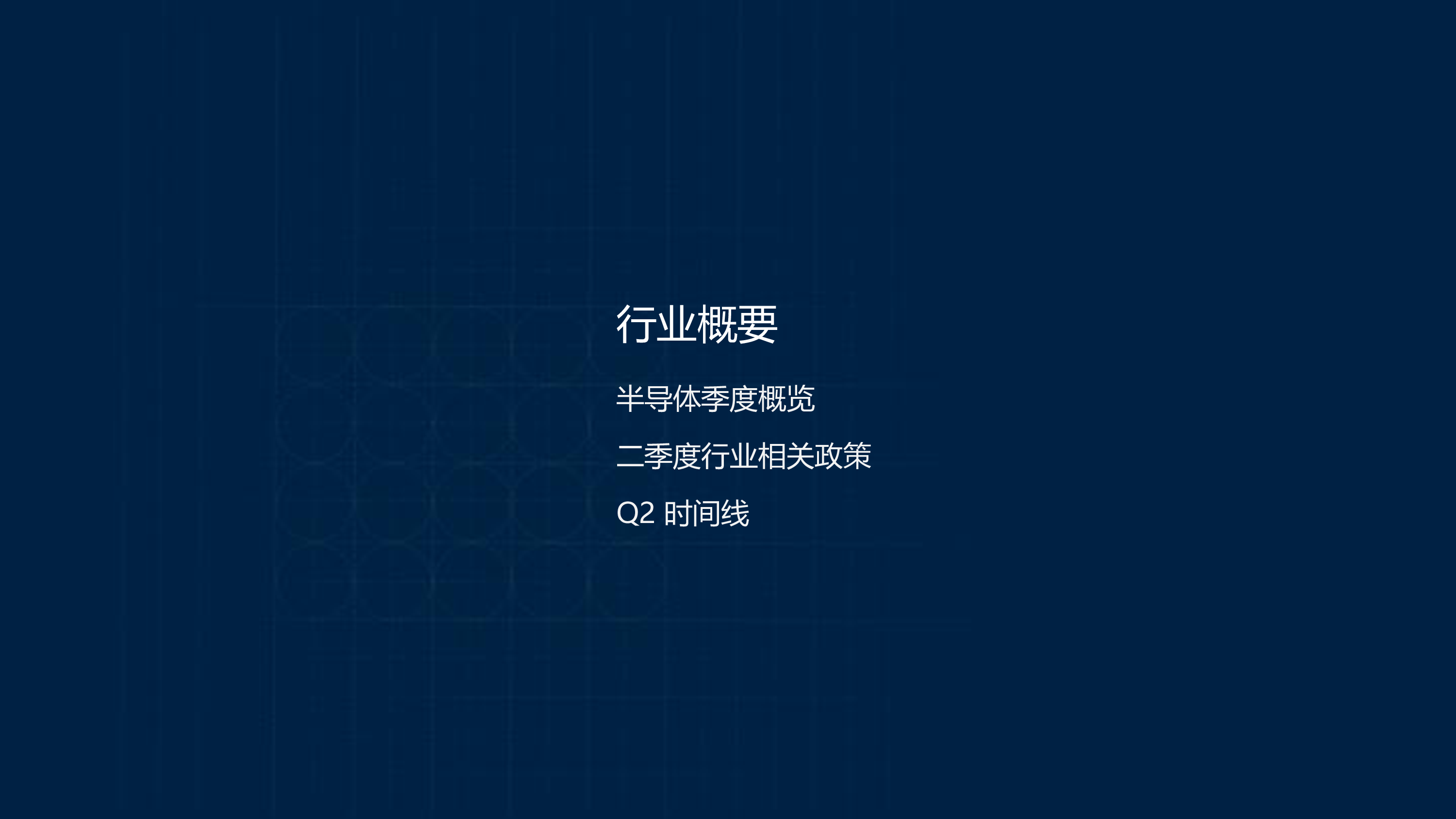半导体2025年二季度投融市场报告