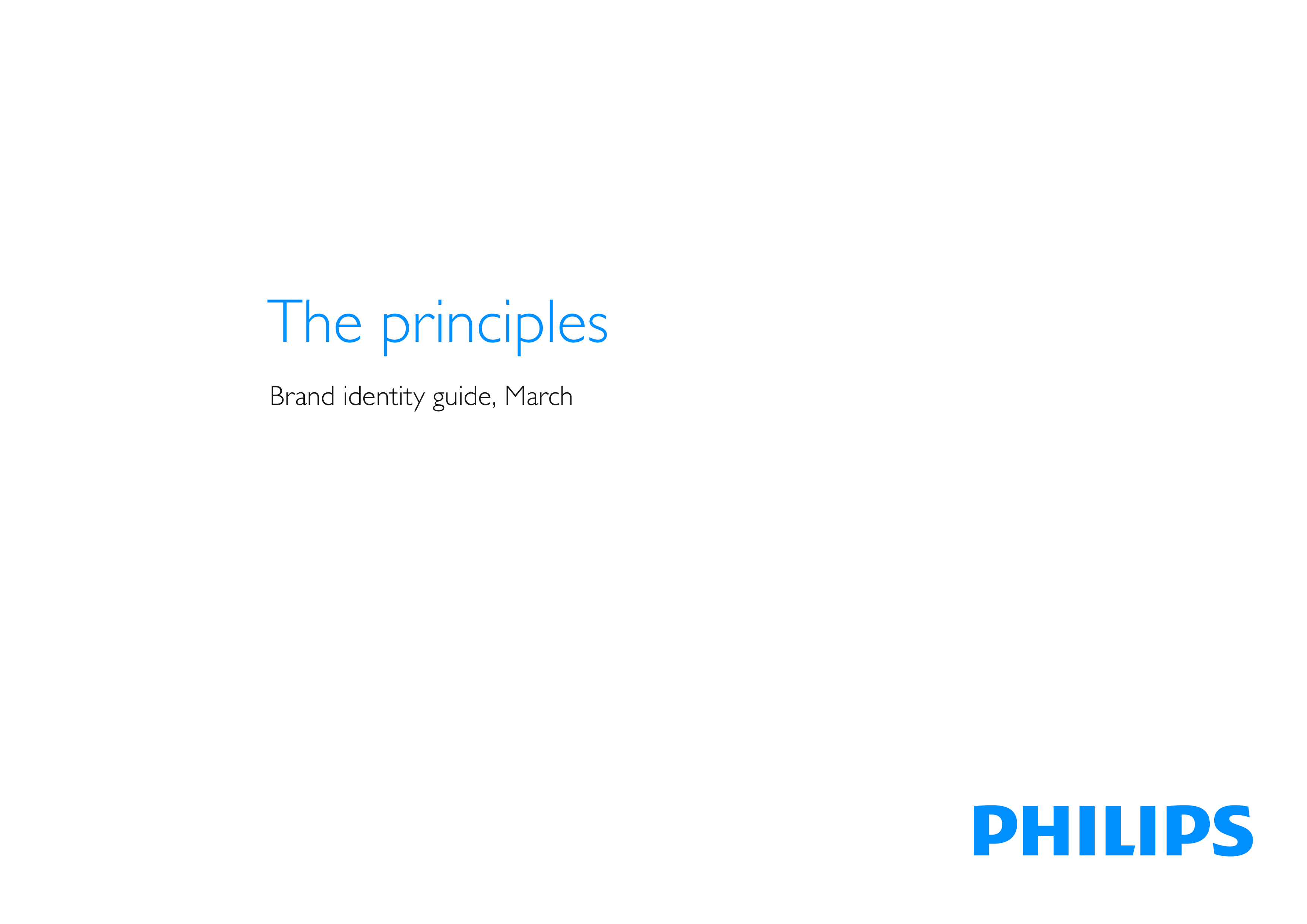 飞利浦 Philips 品牌手册