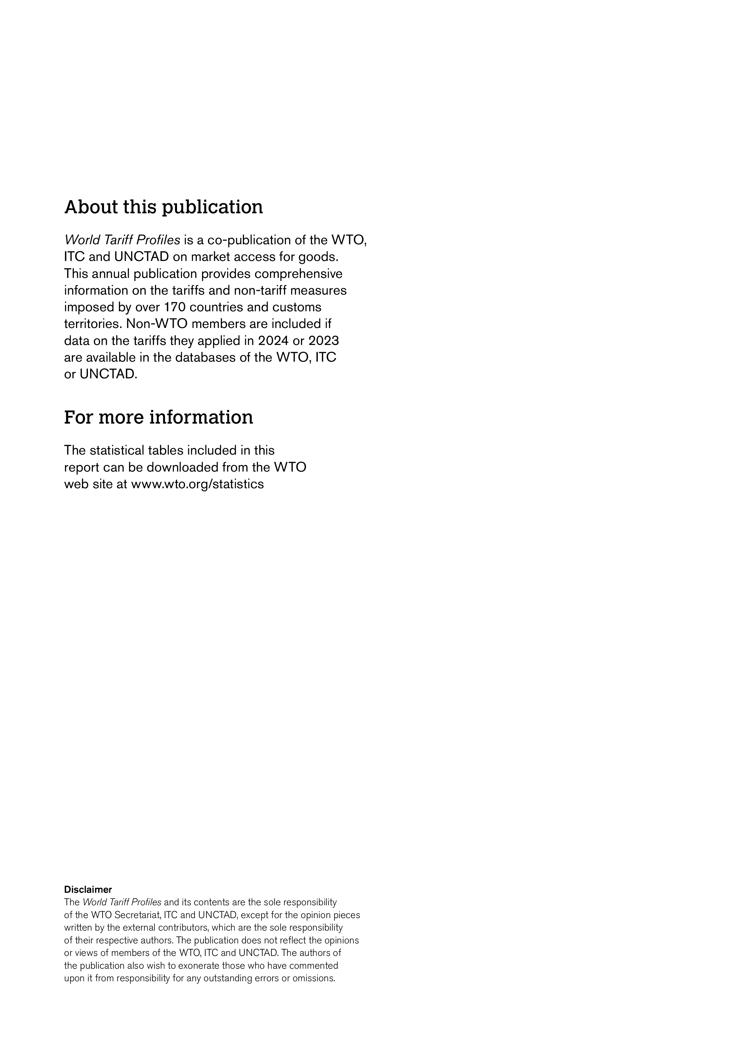 世界贸易组织&国际贸易中心&联合国贸发会议-2025年世界关税概览