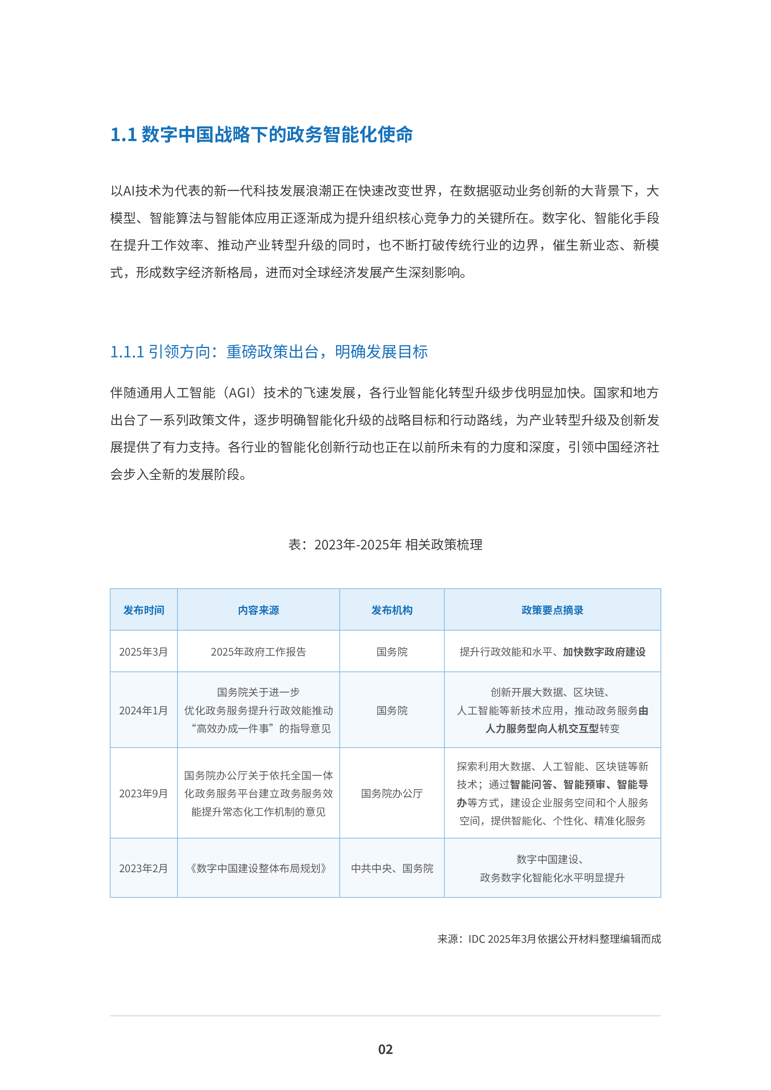 IDC移动云2025数字政府新进阶白皮书47页