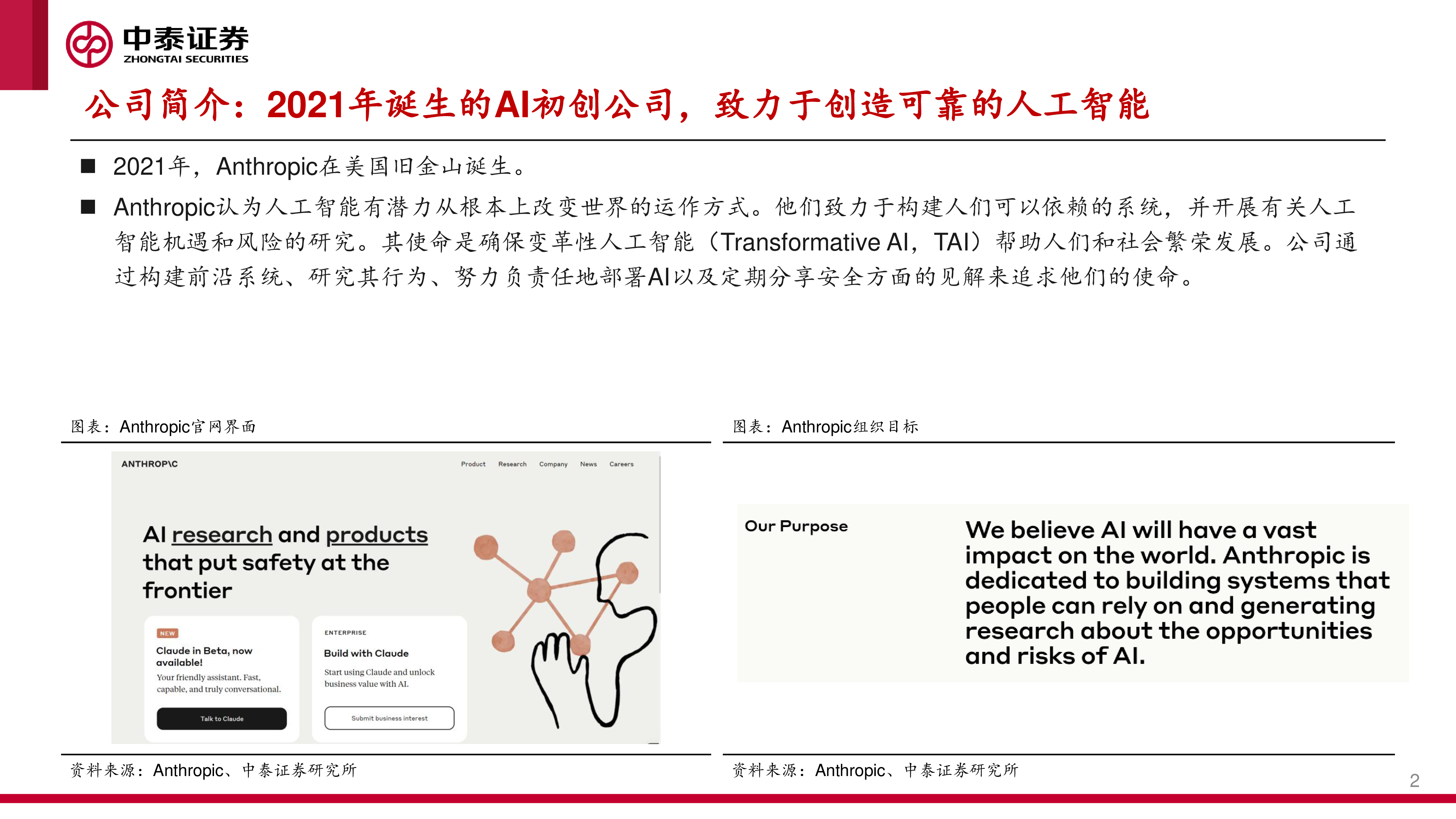 计算机行业Anthropic专注研发安全可靠的AGI对标ChatGPT推出Claude-23082916页