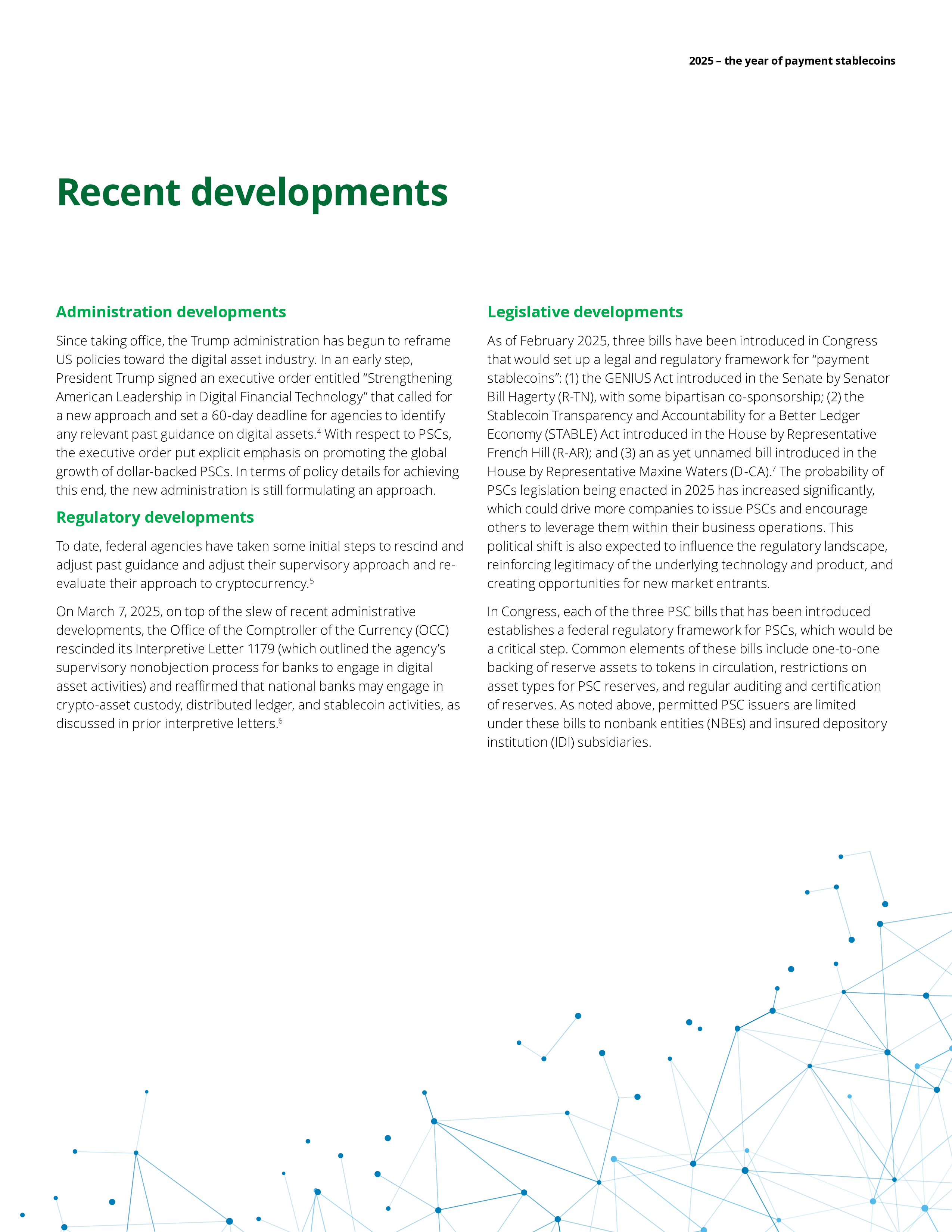 德勤Deloitte2025美国支付稳定币之年监管动态风险框架与市场机遇报告英文版31页