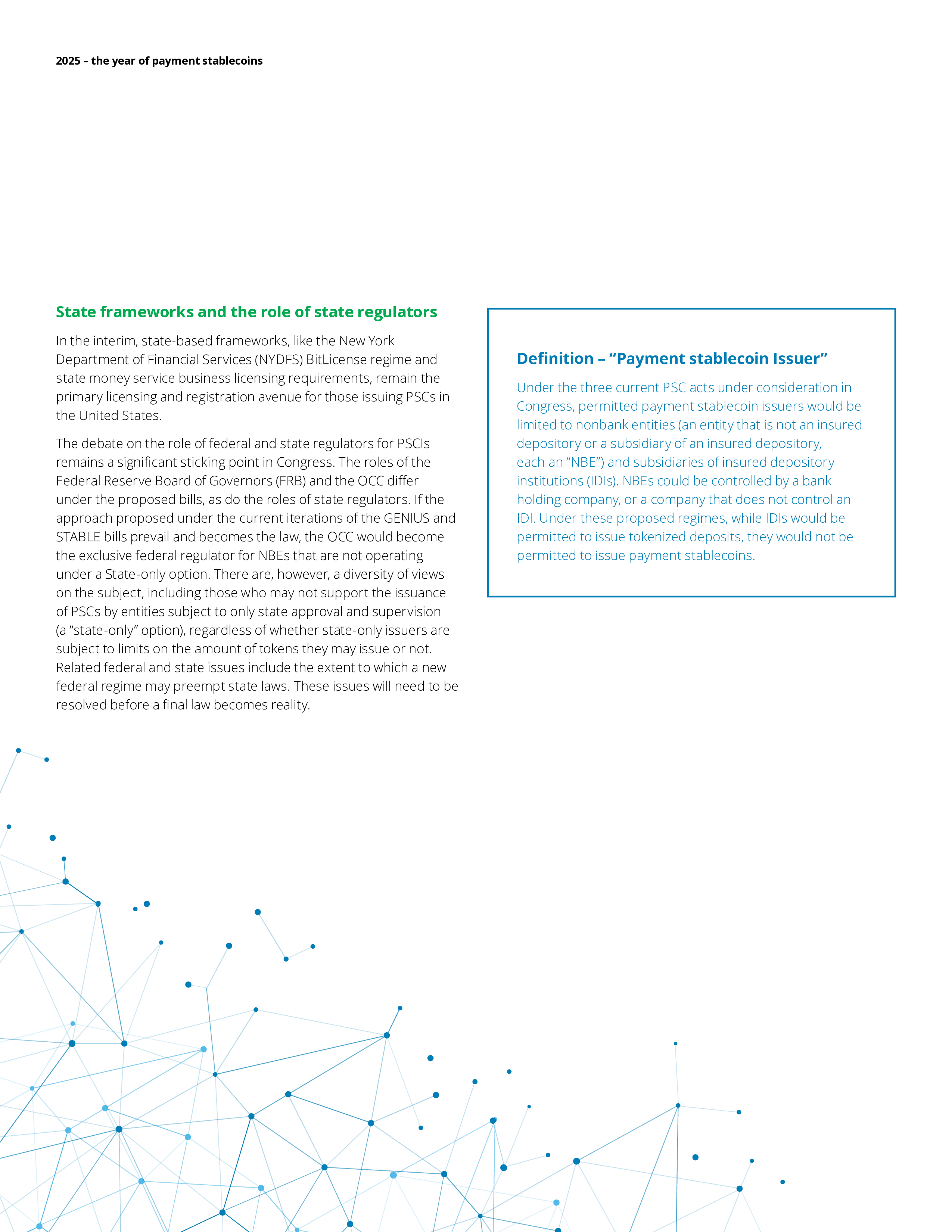 德勤Deloitte2025美国支付稳定币之年监管动态风险框架与市场机遇报告英文版31页