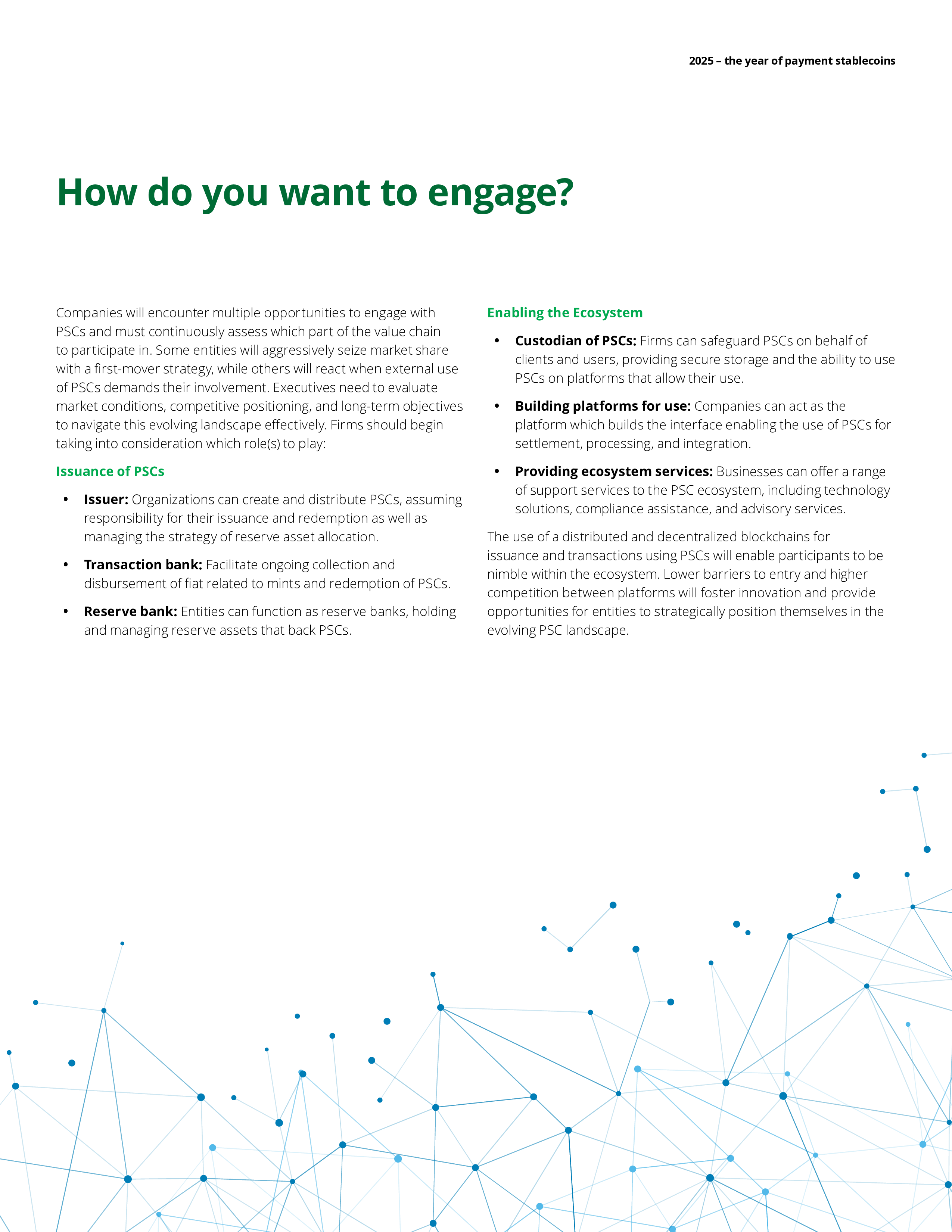德勤Deloitte2025美国支付稳定币之年监管动态风险框架与市场机遇报告英文版31页