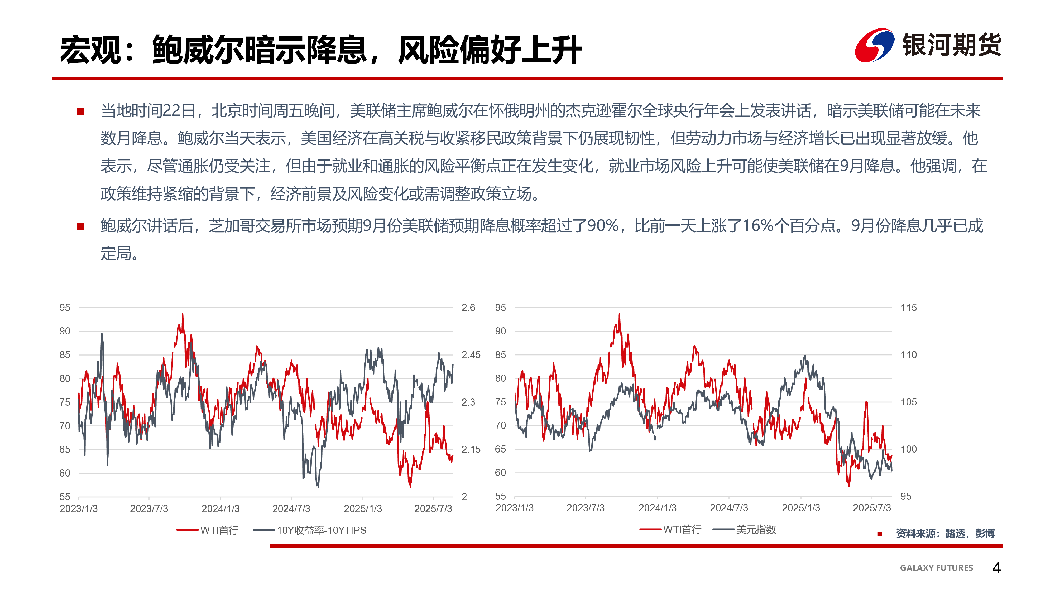 原油周报：风险偏好回升，油价短线或偏强