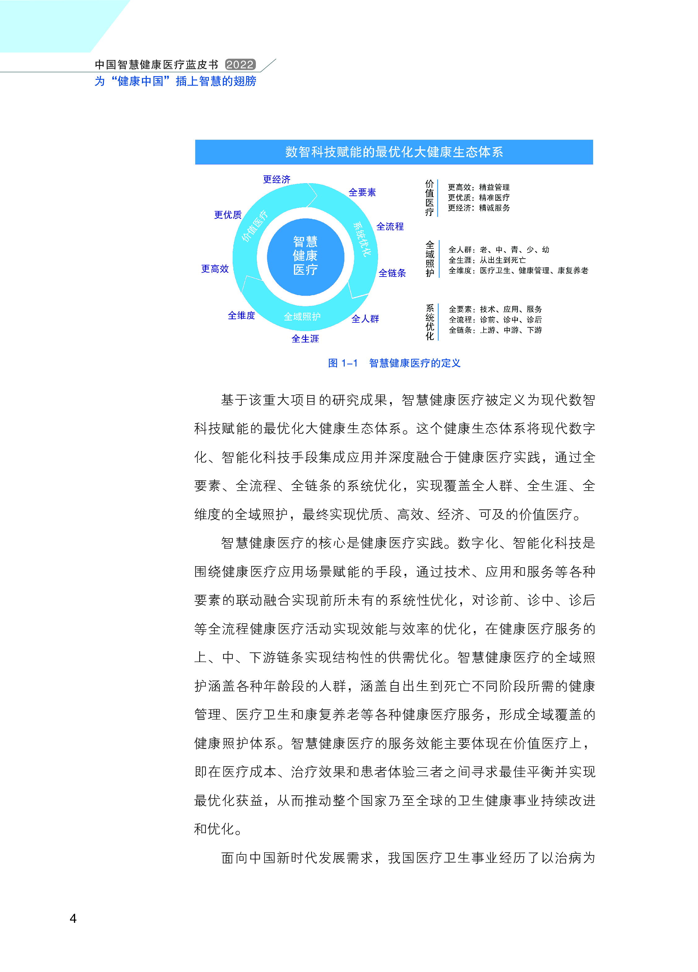 智慧健康医疗体系概述