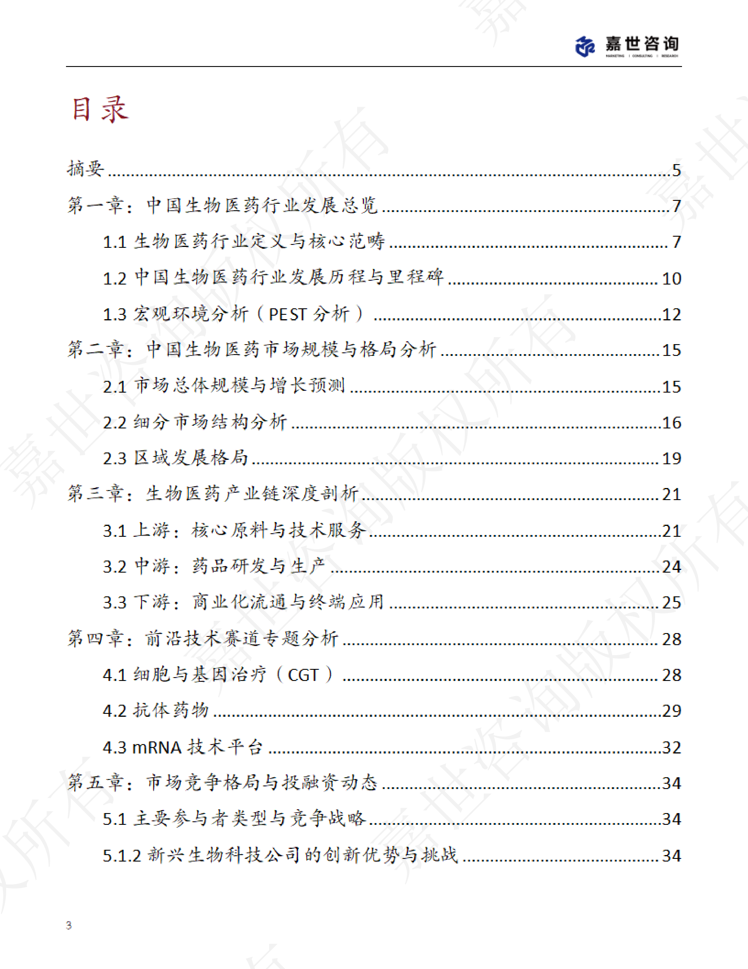 2025中国生物医药行业现状报告